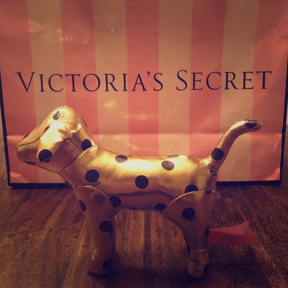 PINK GOLD DOG